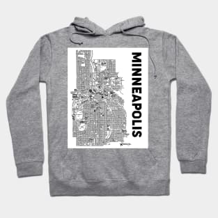 Minneapolis Map Hoodie